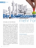 Vorschauseite 1: Der Koalitionsvertrag: Mehr Fortschritt wagen.