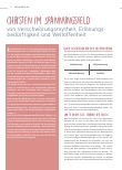 Vorschauseite 1: Christen im Spannungsfeld