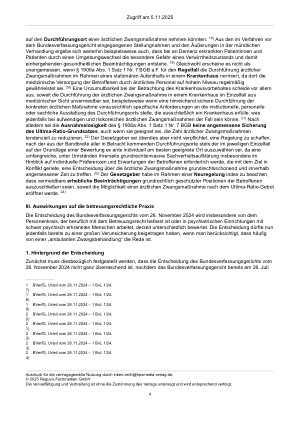 Vorschauseite 4: Ärztliche Zwangsmaßnahmen außerhalb des Krankenhauses: Ein Blick auf Chancen, Risiken und Gestaltungsmöglichkeiten
