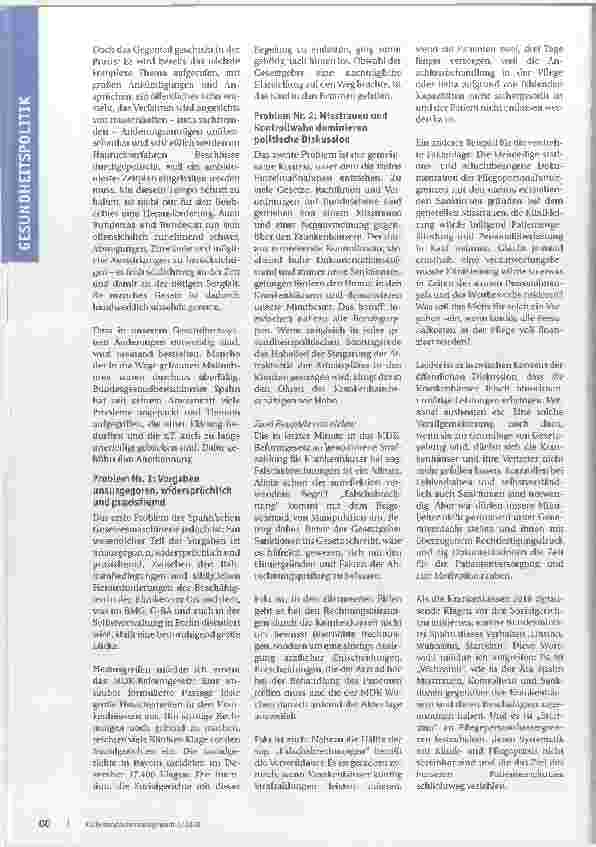 Vorschauseite 2: Wo Misstrauen und Kontrollwut regieren