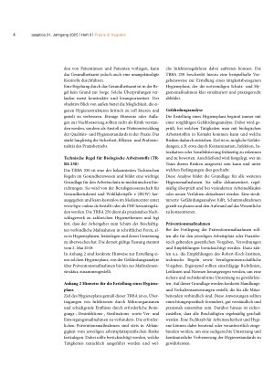 Vorschauseite 2: Der Hygieneplan als zentrales Instrument des Hygienemanagements im ambulanten Bereich