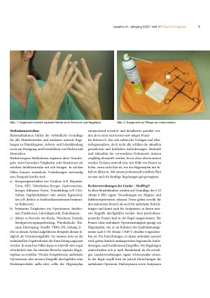 Vorschauseite 3: Der Hygieneplan als zentrales Instrument des Hygienemanagements im ambulanten Bereich