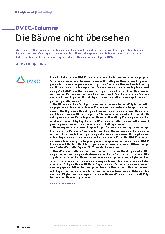 Vorschauseite 1: Die Bäume nicht übersehen.