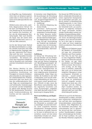 Vorschauseite 3: Selten, aber zu häufig diagnostiziert und schwindelerregend Die Menièresche Erkrankung