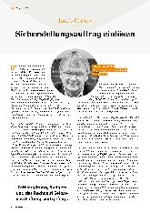 Vorschauseite 1: Sicherstellungsauftrag einlösen