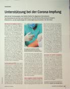 Vorschauseite 1: Unterstützung bei der Corona-Impfung