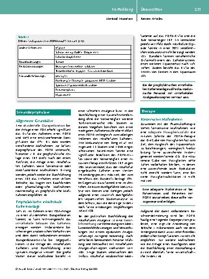 Vorschauseite 5: Der Postpunktionskopfschmerz – Klinik, Diagnostik und aktuelle Therapieoptionen