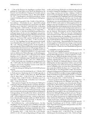 Vorschauseite 2: Unterbringung in einer Entziehungsanstalt; Anforderungen an die Feststellung eines Hanges und die Prognose des Behandlungserfolges