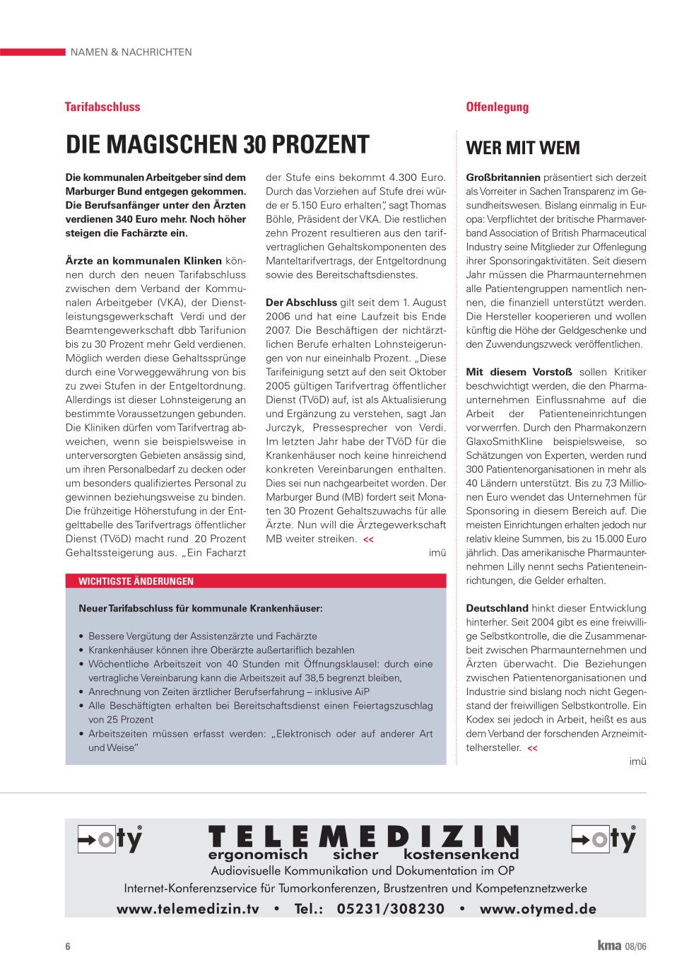 Vorschauseite 1: Wer mit Wem