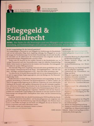 Vorschauseite 1: Pensionsreformen und Langzeitpflege