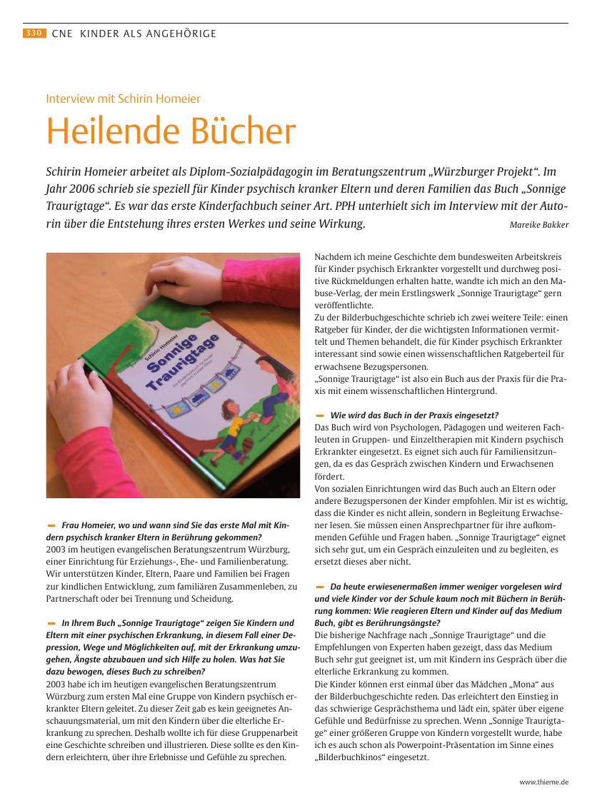 Vorschauseite 1: Heilende Bücher