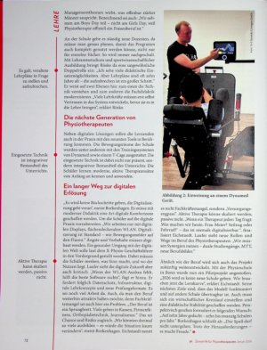 Vorschauseite 3: Neue Wege beschreiten Vom medizinischen Bademeister zum Kl-Profi