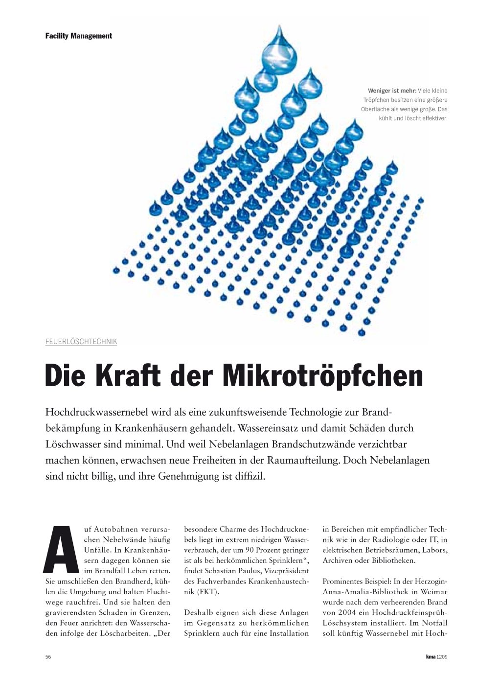 Vorschauseite 1: Die Kraft der Mikrotröpfchen