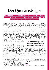 Vorschauseite 2: Der Quereinsteiger