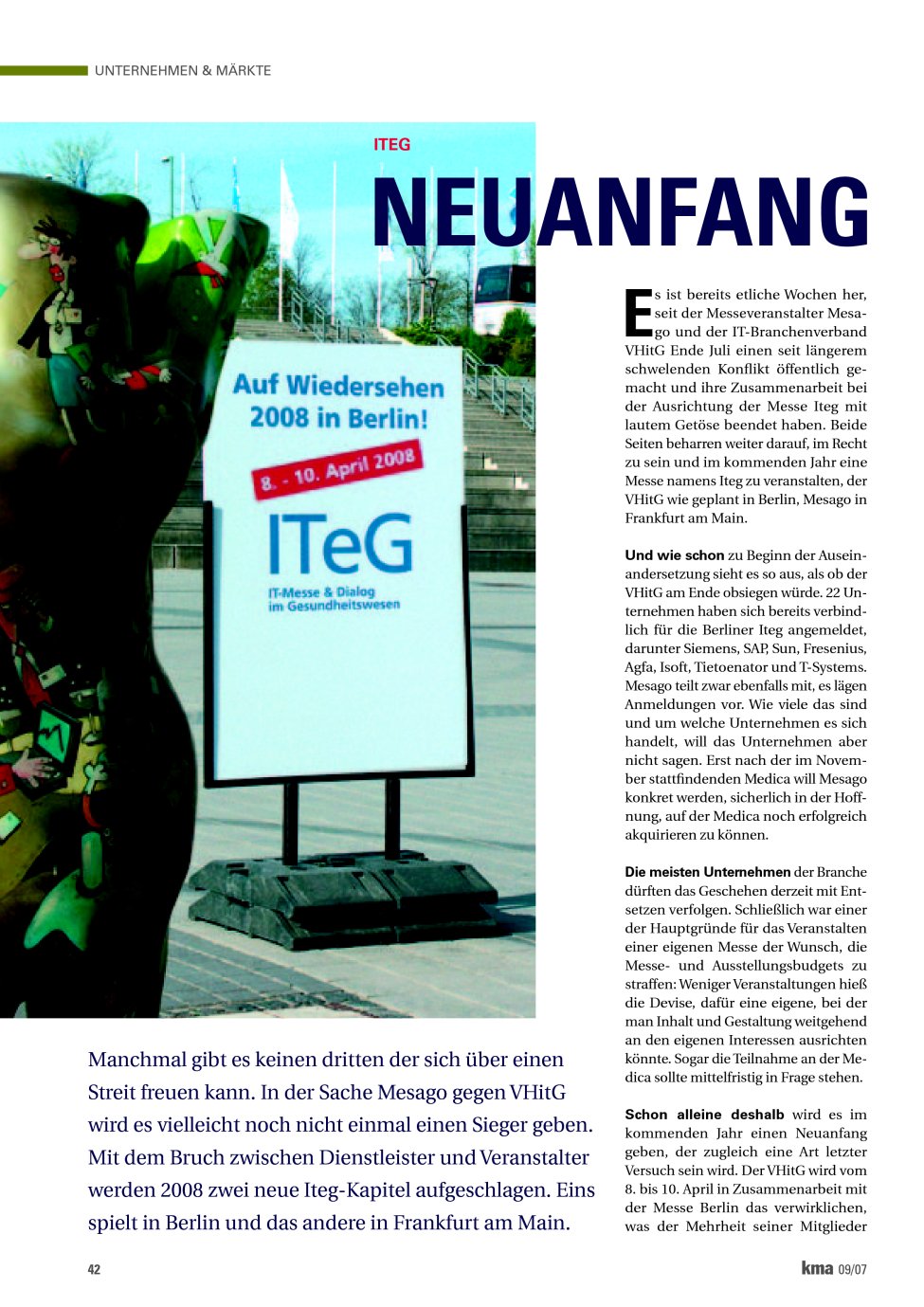 Vorschauseite 1: Neuanfang