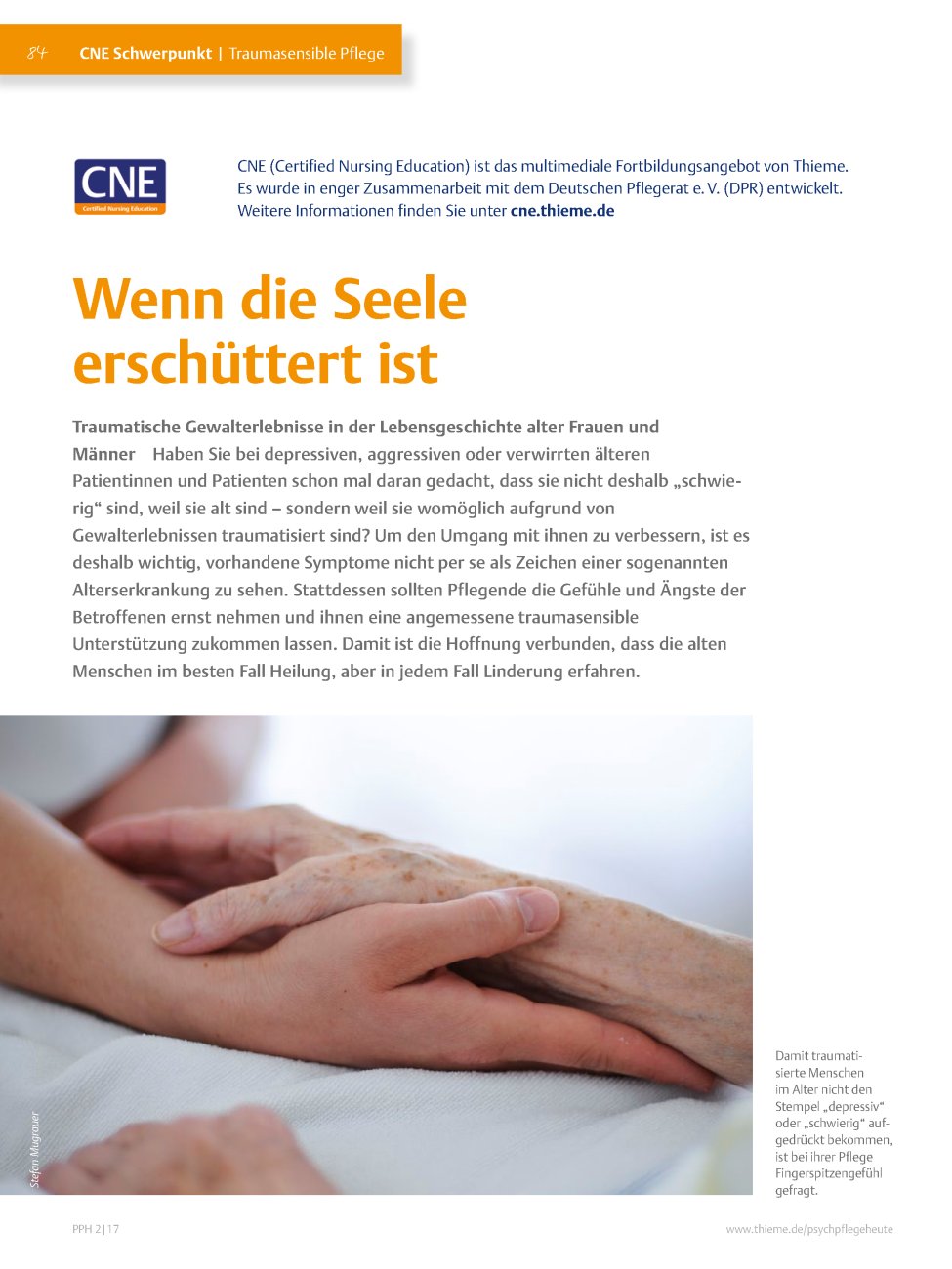 Vorschauseite 1: Wenn die Seele erschüttert ist