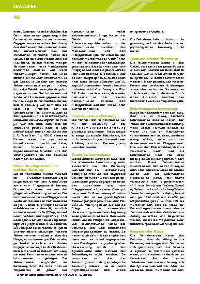 Vorschauseite 5: Bedürfnisse von betroffenen Personen während einer Kinderwunschbehandlung und deren Erwartungen an die pflegerische Betreuung