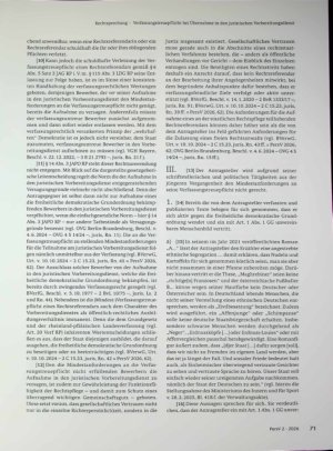 Vorschauseite 3: Verfassungstreuepflicht bei Übernahme in den juristischen Vorbereitungsdienst