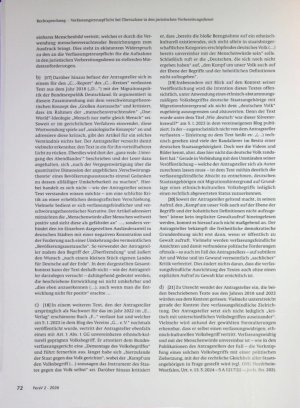 Vorschauseite 4: Verfassungstreuepflicht bei Übernahme in den juristischen Vorbereitungsdienst