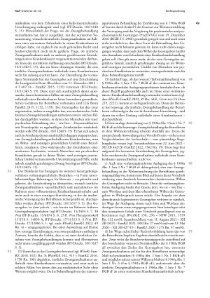 Vorschauseite 4: Zwangsbehandlung in Wohneinrichtung der Eingliederungshilfe