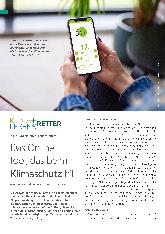 Vorschauseite 1: Das Online-Tool, das beim Klimaschutz hilft.