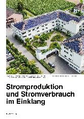 Vorschauseite 1: Stromproduktion und Stromverbrauch im Einklang