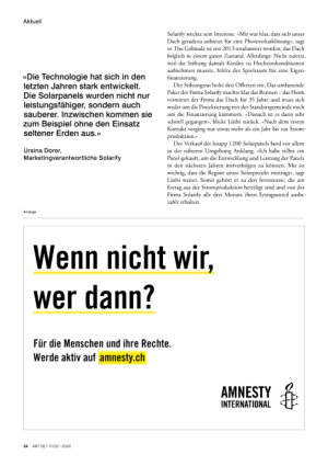 Vorschauseite 3: Stromproduktion und Stromverbrauch im Einklang