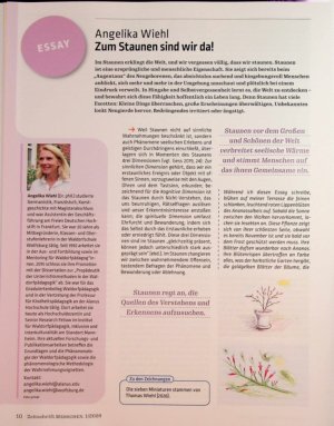 Vorschauseite 1: Zum Staunen sind wir da!