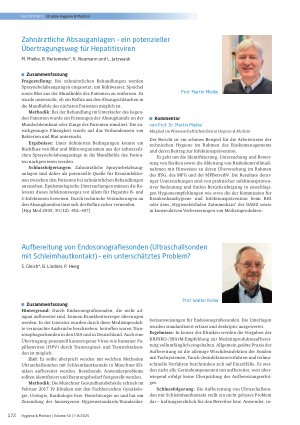 Vorschauseite 3: Technische Hygiene Bekämpfung von Legionella pneumophila durch Spülung der Kaltwasserleitungen mit heißem Wasser
