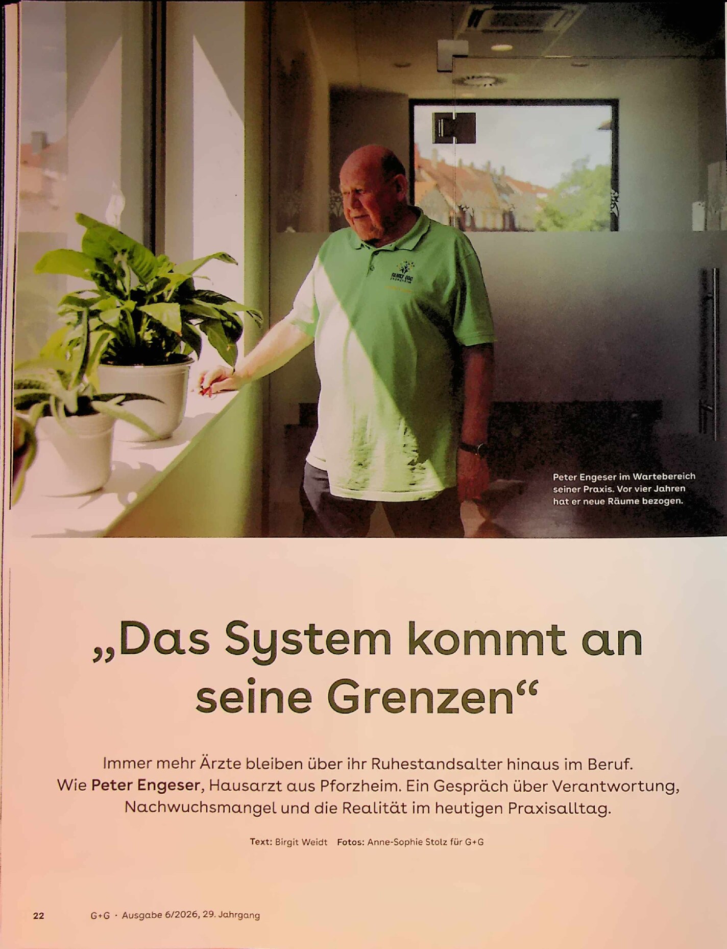 Vorschauseite 1: Das System kommt an seine Grenzen