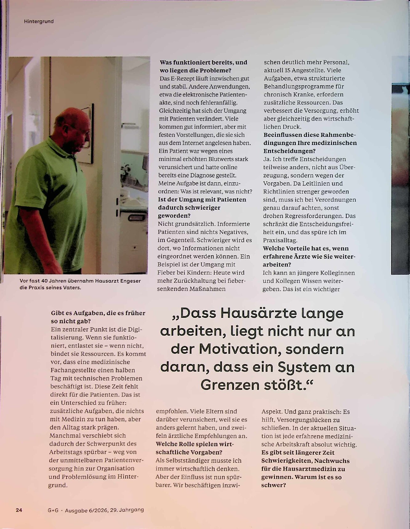 Vorschauseite 3: Das System kommt an seine Grenzen