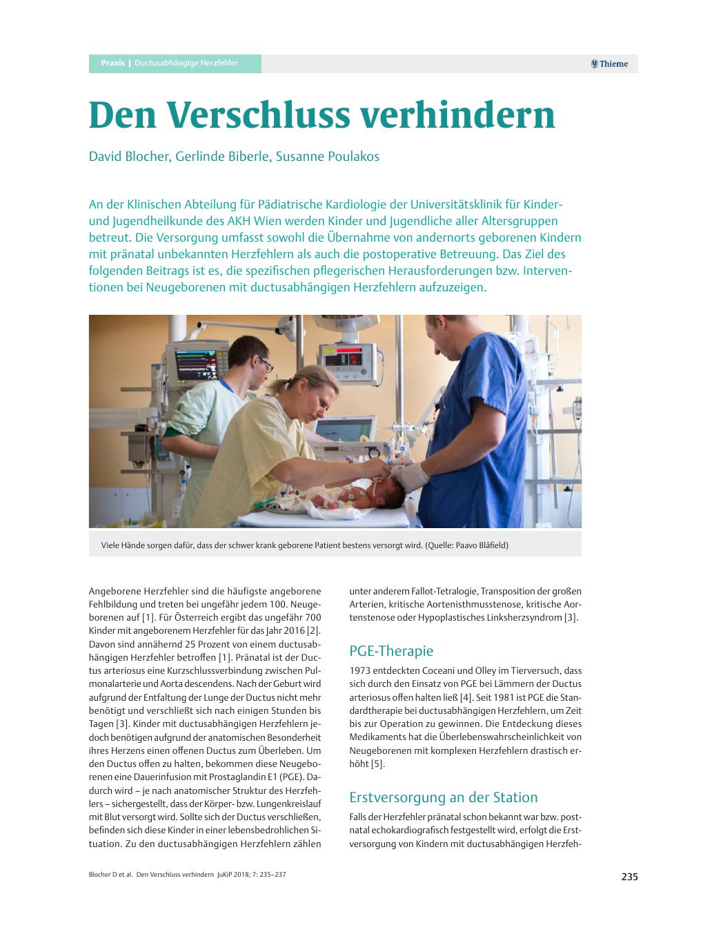Vorschauseite 1: Den Verschluss verhindern