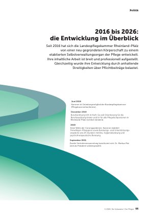 Vorschauseite 1: 2016 bis 2026: die Entwicklung im Überblick