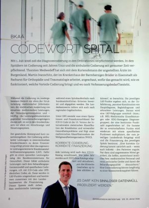 Vorschauseite 1: Codewort Spital