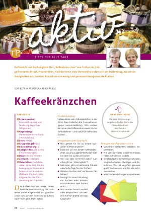 Vorschauseite 1: Kaffeekränzchen