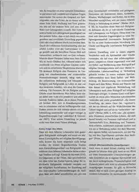 Vorschauseite 2: Glaube als Ressource im Alter?