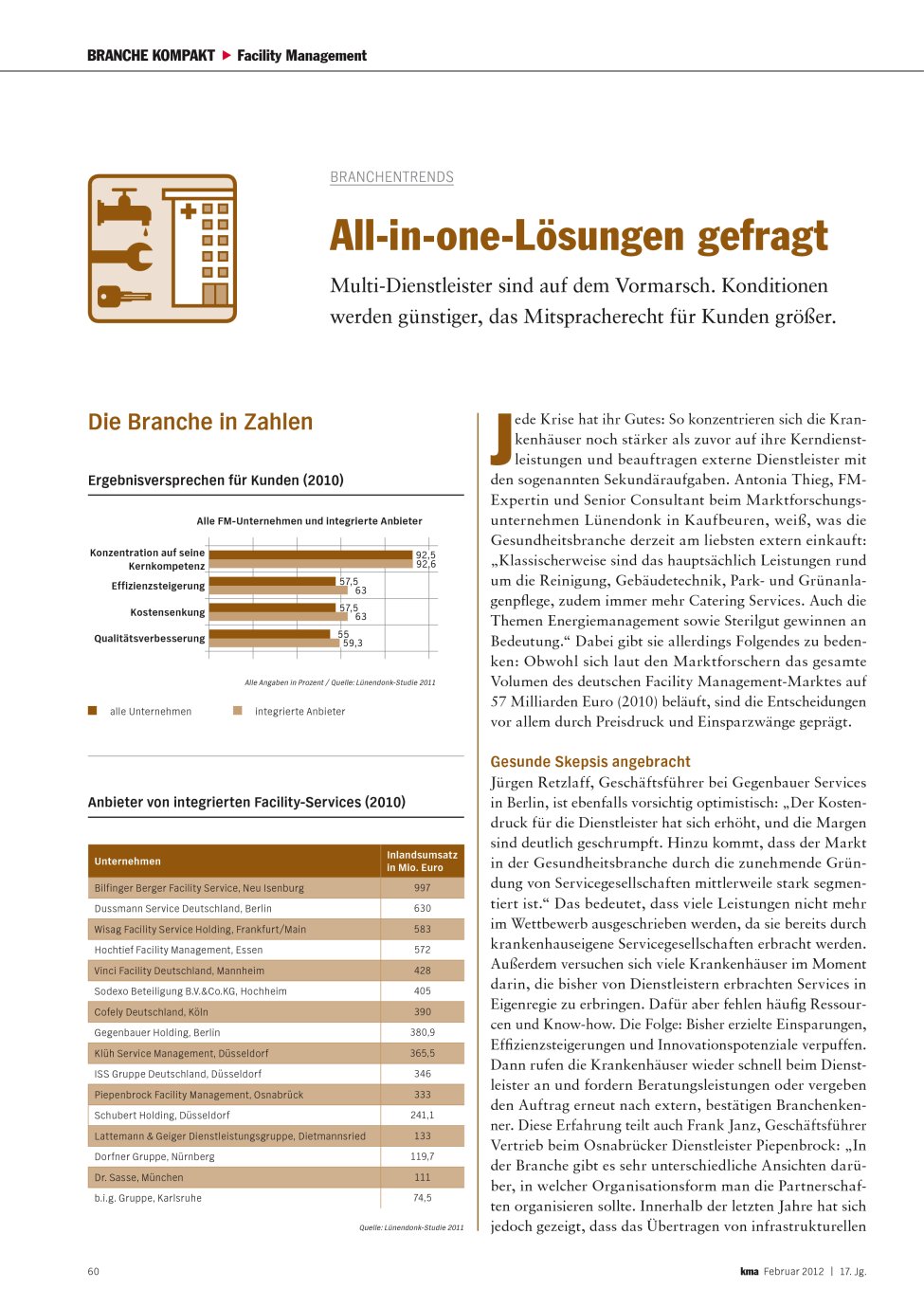 Vorschauseite 1: All-in-one-Lösungen gefragt