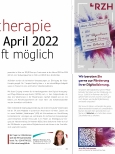 Vorschauseite 2: Videotherapie seit 1. April 2022 regelhaft möglich