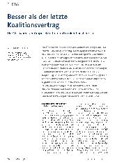 Vorschauseite 1: Besser als der letzte Koalitionsvertrag. Die Vorhaben der Ampel-Koalition im Krankenhausbereich.