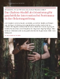 Vorschauseite 1: Das Chakren-Modell als Orientierung für ganzheitliche Intervention bei Posttraumatischer Belastungsstörung