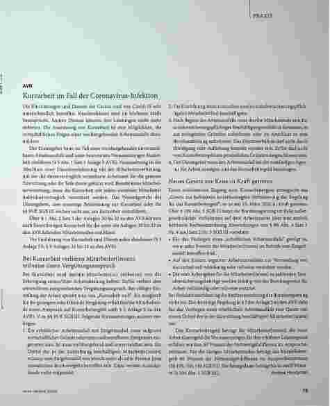 Vorschauseite 2: ARBEITSRECHT