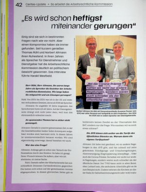 Vorschauseite 1: „Es wird schon heftigst miteinander gerungen“