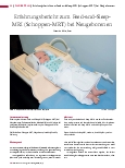 Vorschauseite 1: Erfahrungsbericht zum Feed-and-Sleep-MRI (Schoppen-MRT) bei Neugeborenen
