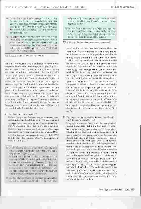 Vorschauseite 5: Freiheitsentziehende Maßnahmen in derneurologisch-neurochirurgischen Frührehabilitation - Plädoyer für einen praxisnahen Standard