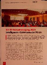 Vorschauseite 1: KH-IT-Frühjahrstagung 2023: Intelligenter Optimismus ist Pflicht