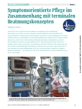 Vorschauseite 1: Symptomorientierte Pflege im Zusammenhang mit terminalen Beatmungskonzepten