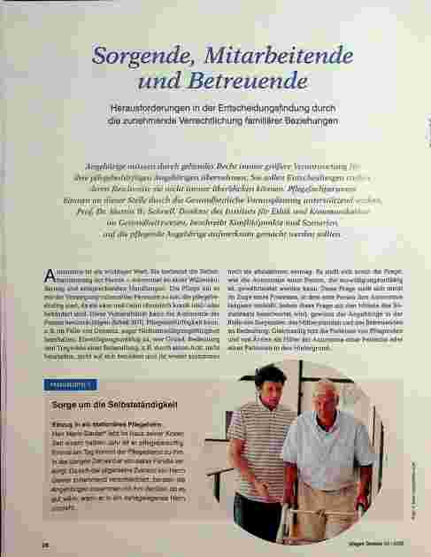 Vorschauseite 1: Sorgende, Mitarbeitende und Betreuende Herausforderungen in der Entscheidungsfindung durch die zunehmende Verrechtlichung familiärer Beziehungen