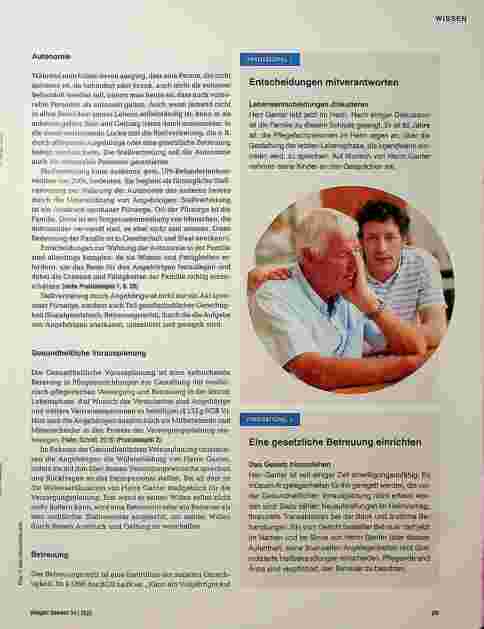 Vorschauseite 2: Sorgende, Mitarbeitende und Betreuende Herausforderungen in der Entscheidungsfindung durch die zunehmende Verrechtlichung familiärer Beziehungen