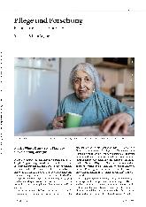 Vorschauseite 1: Pflege und Forschung Neues aus der Wissenschaft Wie das Stigma Demenz eine Diagnose der Erkrankung verzögert