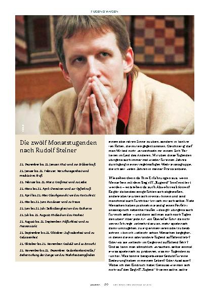Vorschauseite 3: "Tugenden sind Menschseins-Qualitäten. "